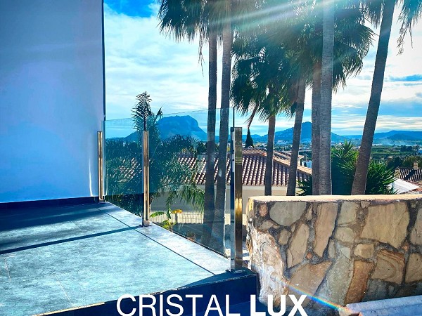 Barandilla de cristal