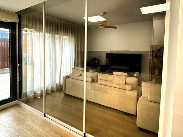 Cerramiento de cristal interior a medida